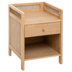 Table de chevet 1 tiroir en bois