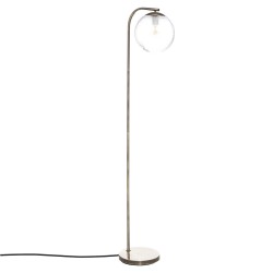 Lampadaire en métal H.153 cm