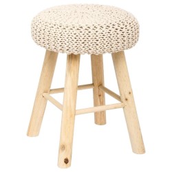 Tabouret tricot