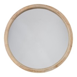 Miroir en bois D.50 cm