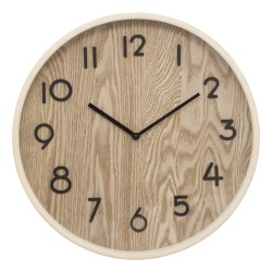 Horloge en bois D.38 cm