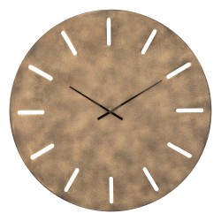 Horloge en cuivre D.55 cm