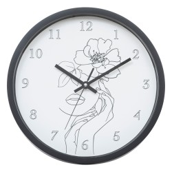 Horloge en verre D.30 cm