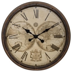 Horloge monde D.52 cm