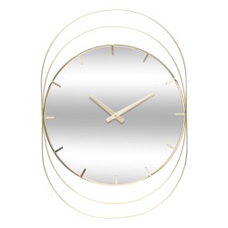 Horloge en métal 48x70 cm